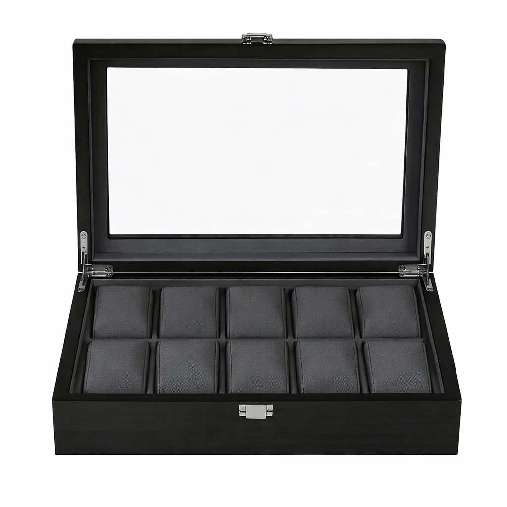 Úraskrín úr við fyrir 12 úr