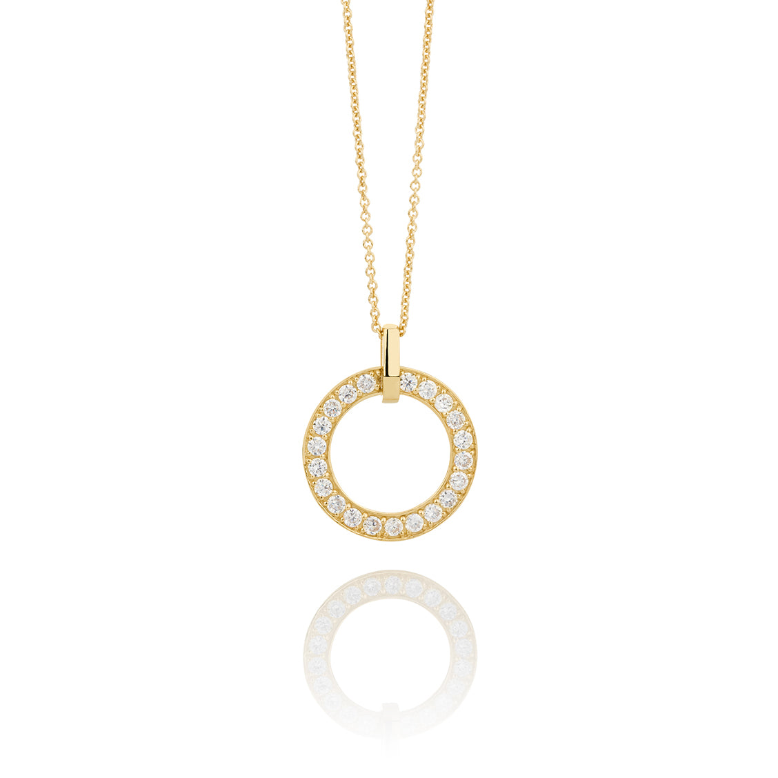 SIGN Styrkur gyllt hálsmen