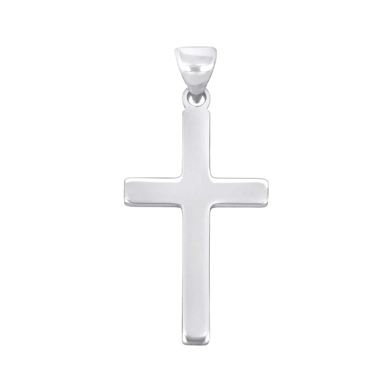 Silfurkross 14x28mm