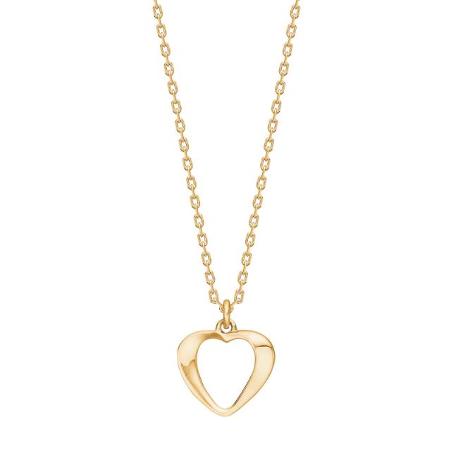 NORDAHL Passion gyllt silfurhálsmen