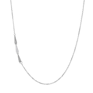 JOANLI Romy silfurhálsmen með zirkonia ●470900