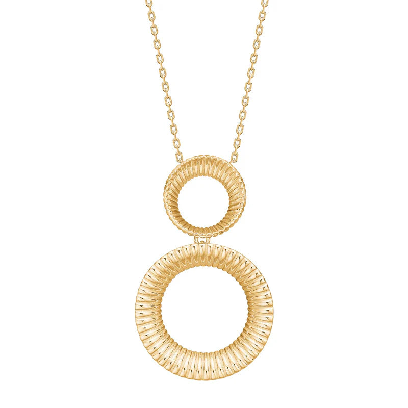 NORDAHL Energy gyllt silfurhálsmen