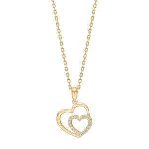 JOANLI Rivera gold-plated silver necklace with zirconia ●045900