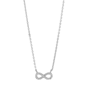 JOANLI Agna silver necklace with zirconia ●510900