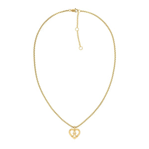 TOMMY HILFIGER Monogram gyllt hálsmen 2780918