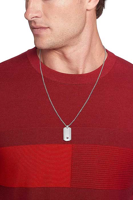 TOMMY HILFIGER Tag herrahálsmen