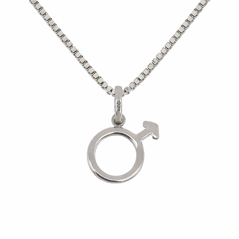 NORDAHL silfurhálsmen KK tákn