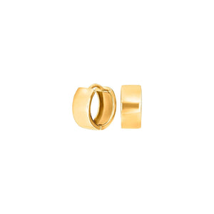 NORDAHL Square gold-plated silver earrings ●835900