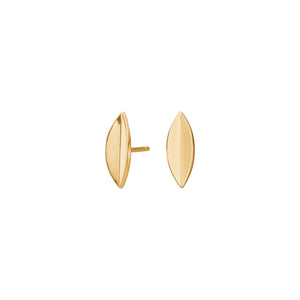NORDAHL Leaves gold-plated silver earrings ●055900