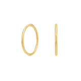 SIERSBØL Gold Earrings 14k 16mm