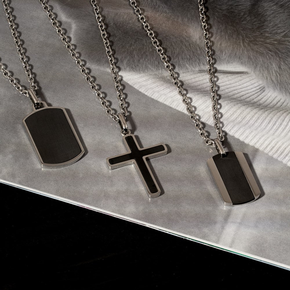 SON Carbon herrahálsmen ●052700