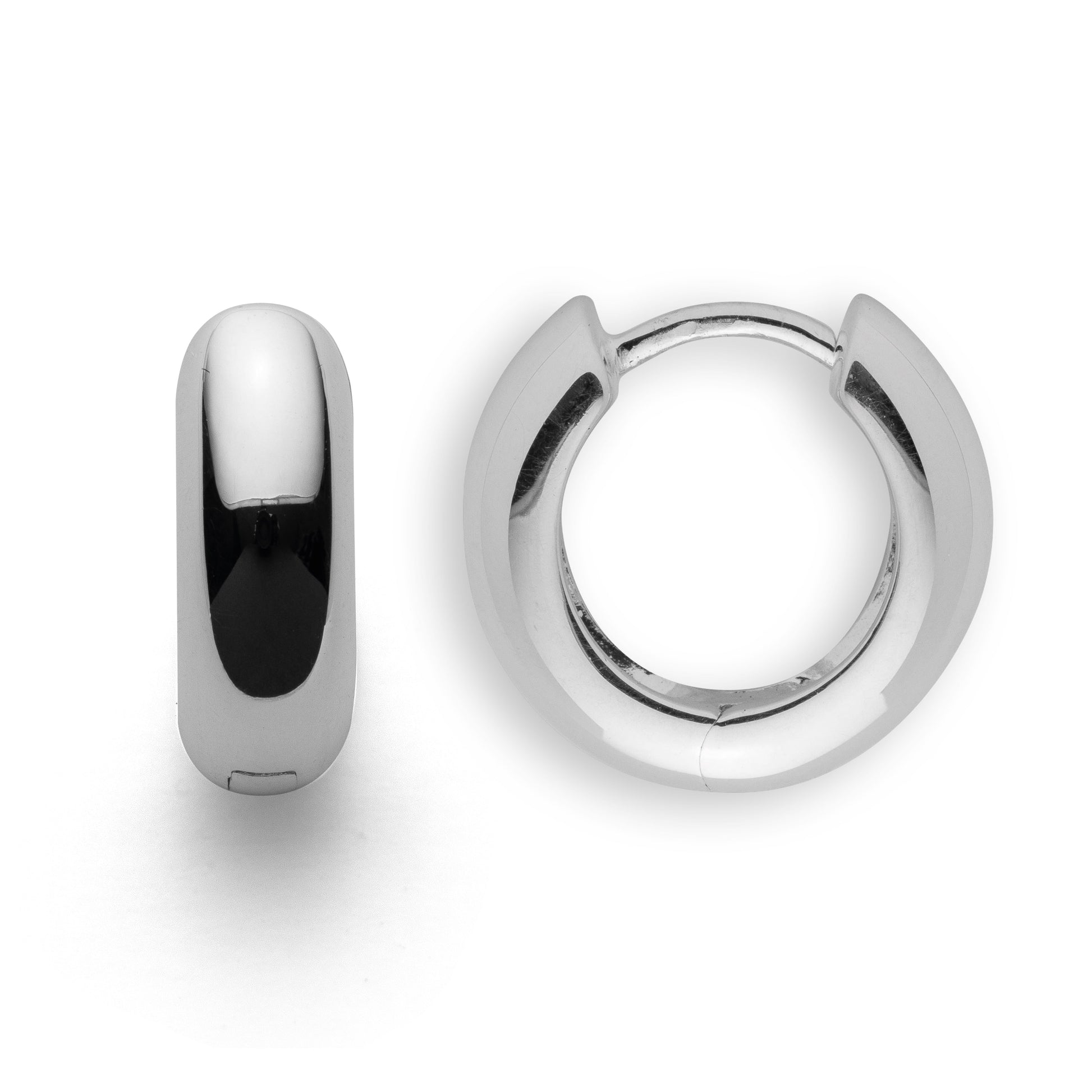 BASTIAN INVERUN silfureyrnalokkar 15mm • 40461