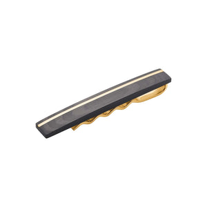 SON OF NOA Black steel cufflinks with gold plating ●322800