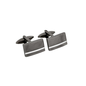 SON Gunmetal stál ermahnappar ●292700