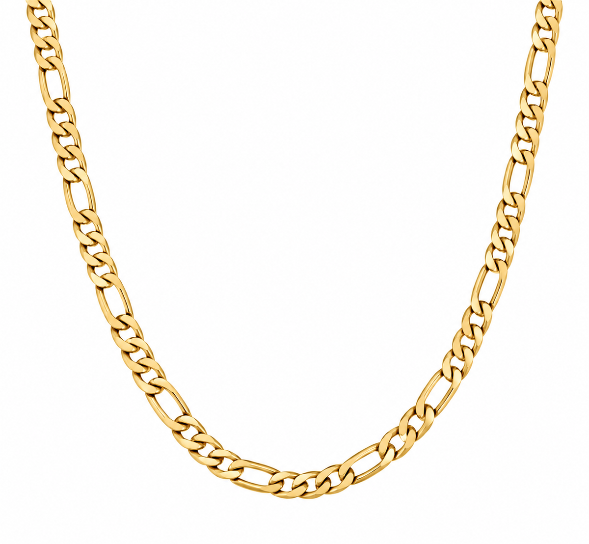 Norr & Sons Figaro gold-plated men's chain #237
