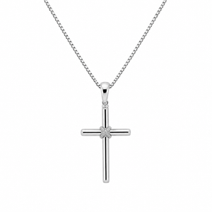 ASTORÍA Camille silfurhálsmen með zirkonia steinum