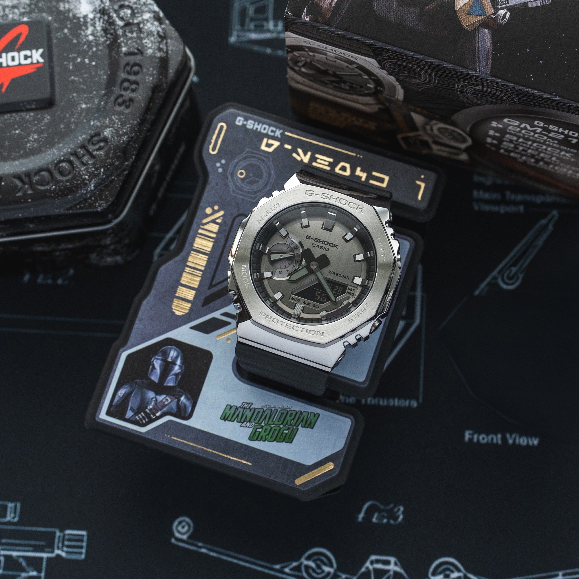 CASIO G-Shock Star Wars: The Mandalorian™ Grogu GM-2100-1AER-MAN