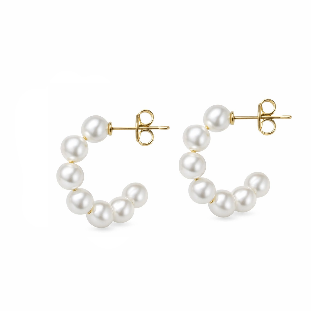 OCEANIA Paola gylltir eyrnalokkar