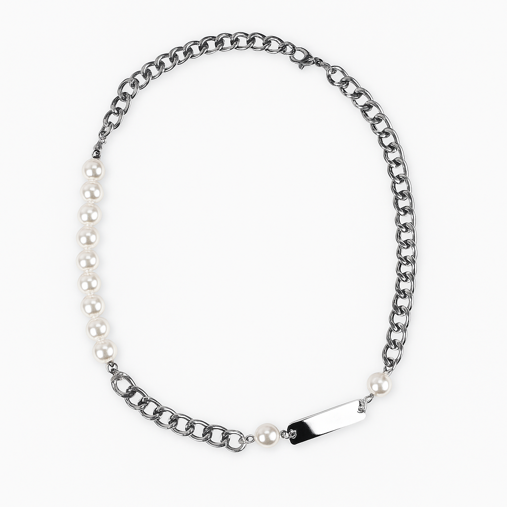 MIRA Robin hálsmen með ferskvatnsperlum