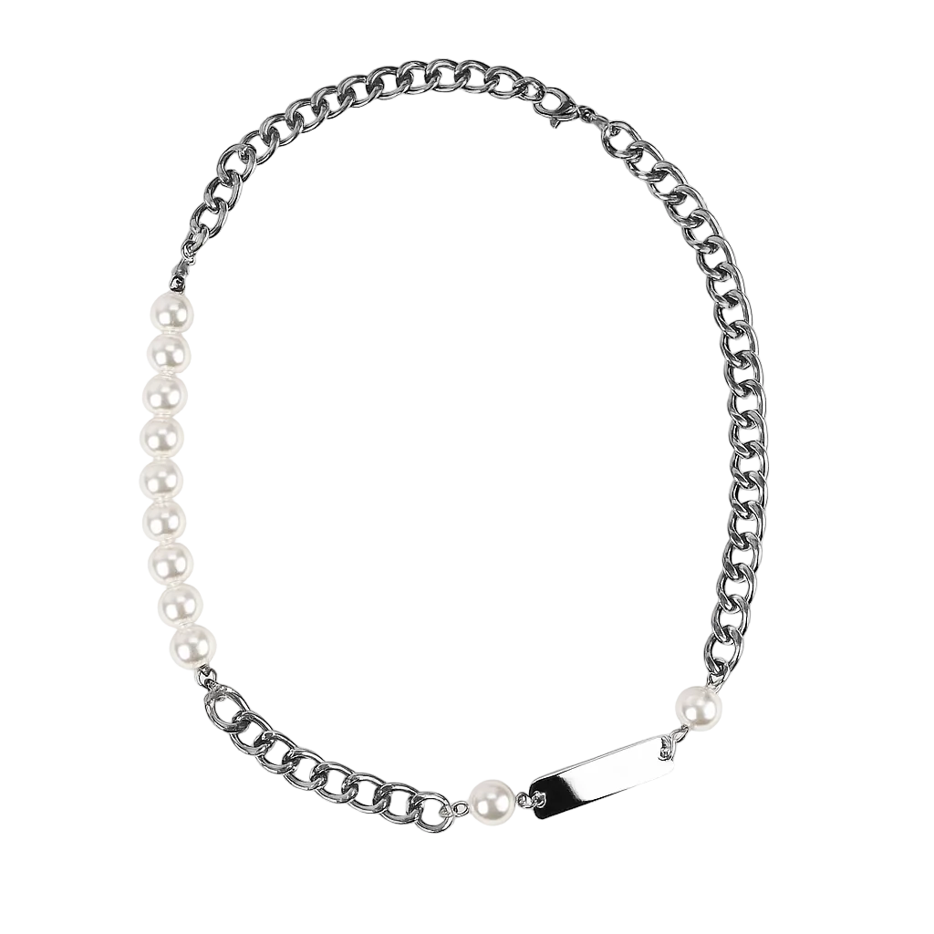 MIRA Robin hálsmen með ferskvatnsperlum