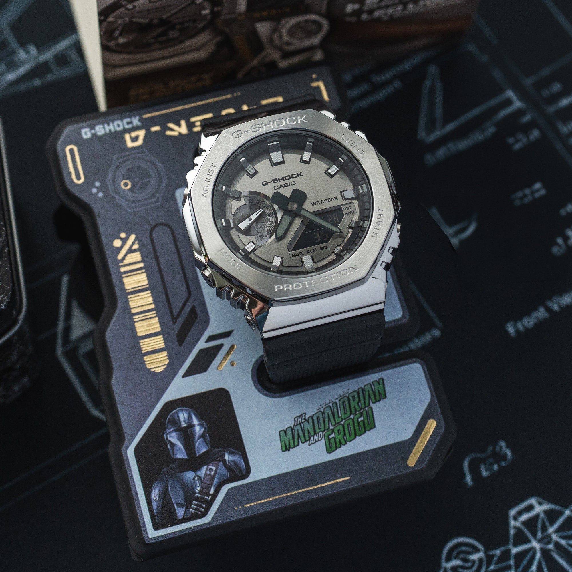 CASIO G-Shock Star Wars: The Mandalorian™ Grogu GM-2100-1AER-MAN