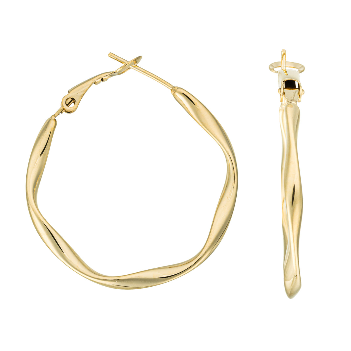 ASTORÍA Monika gylltir eyrnalokkar