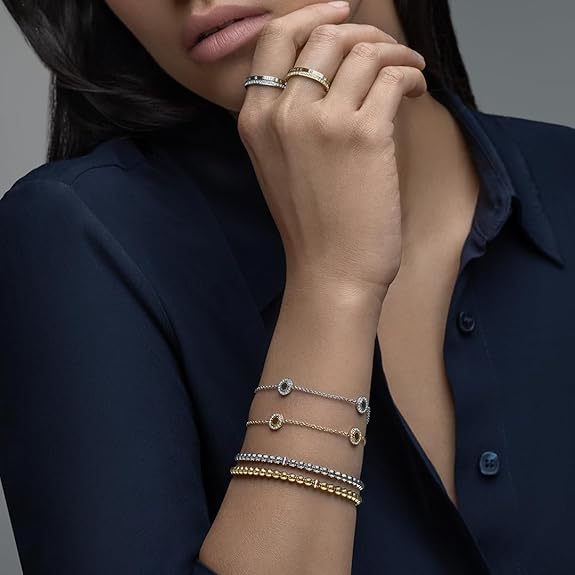 TOMMY HILFIGER Mini Crystals gylltur hringur með zirkonia