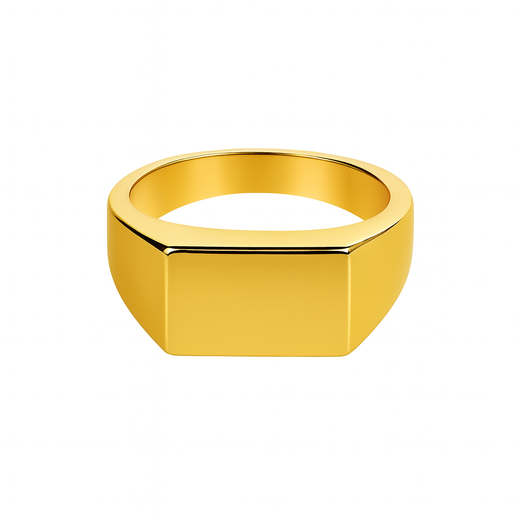 MIRA Wilder gylltur herrahringur