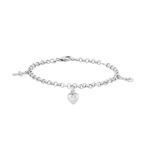NOA Kids silfurarmband Trú, von og kærleikur ●620900
