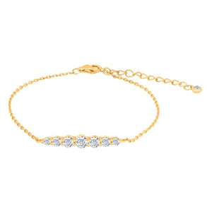 JOANLI Linda gold-plated silver bracelet with zirconia ●185920