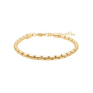 SON Stál herraarmband með gyllingu ●542700