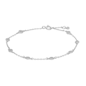 JOANLI Annie silver bracelet with zirconia ●680900