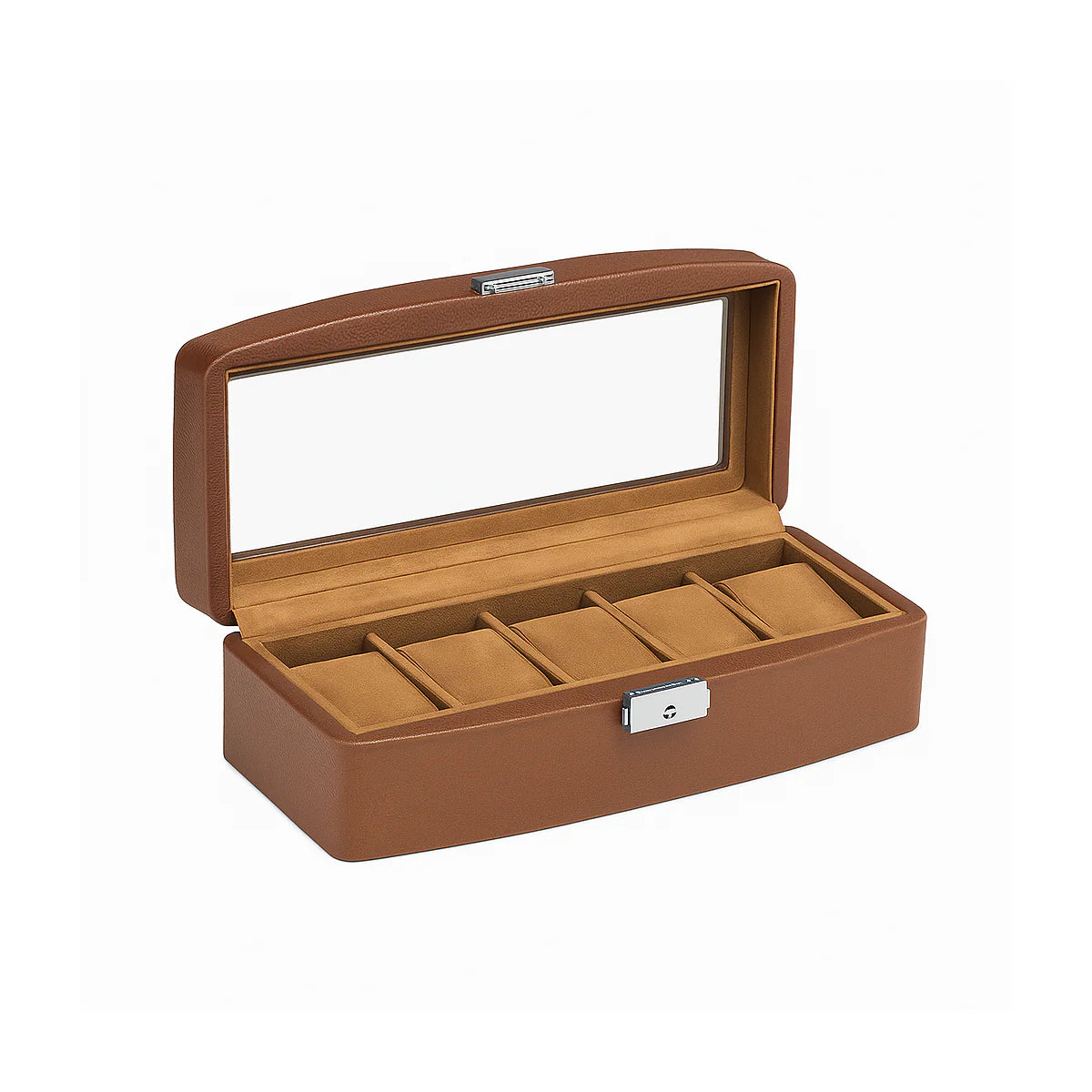 Úraskrín með leðuráferð | fyrir 5 úr