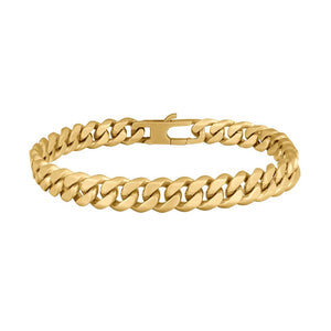 SON Panser matt gyllt herraarmband ●042821