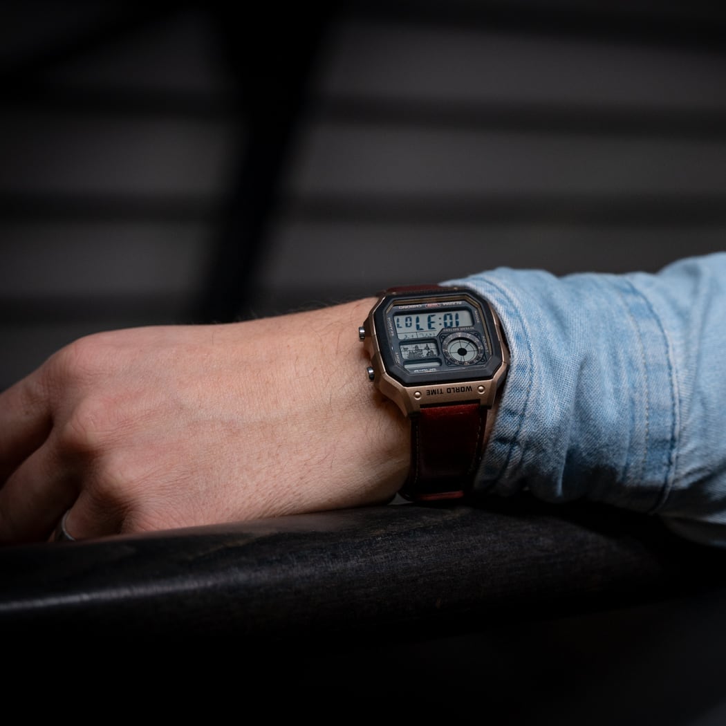 CASIO Timeless Collection AE-1200WHL-5AVEF 'Casio Royale'