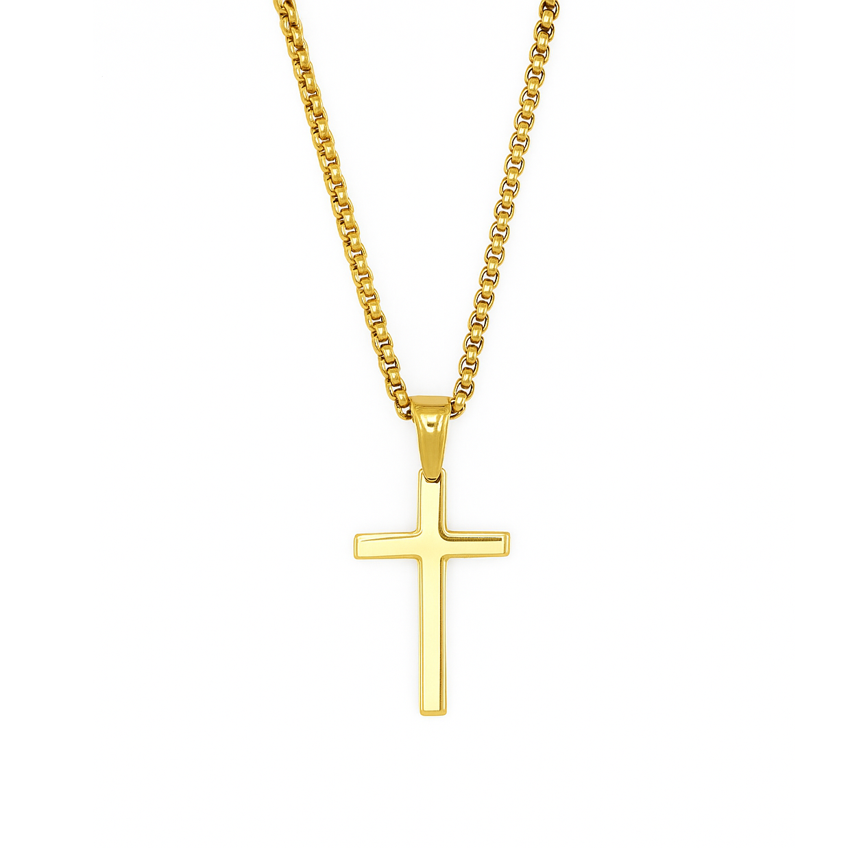 MIRA Mason Cross gylltur | 2 stærðir