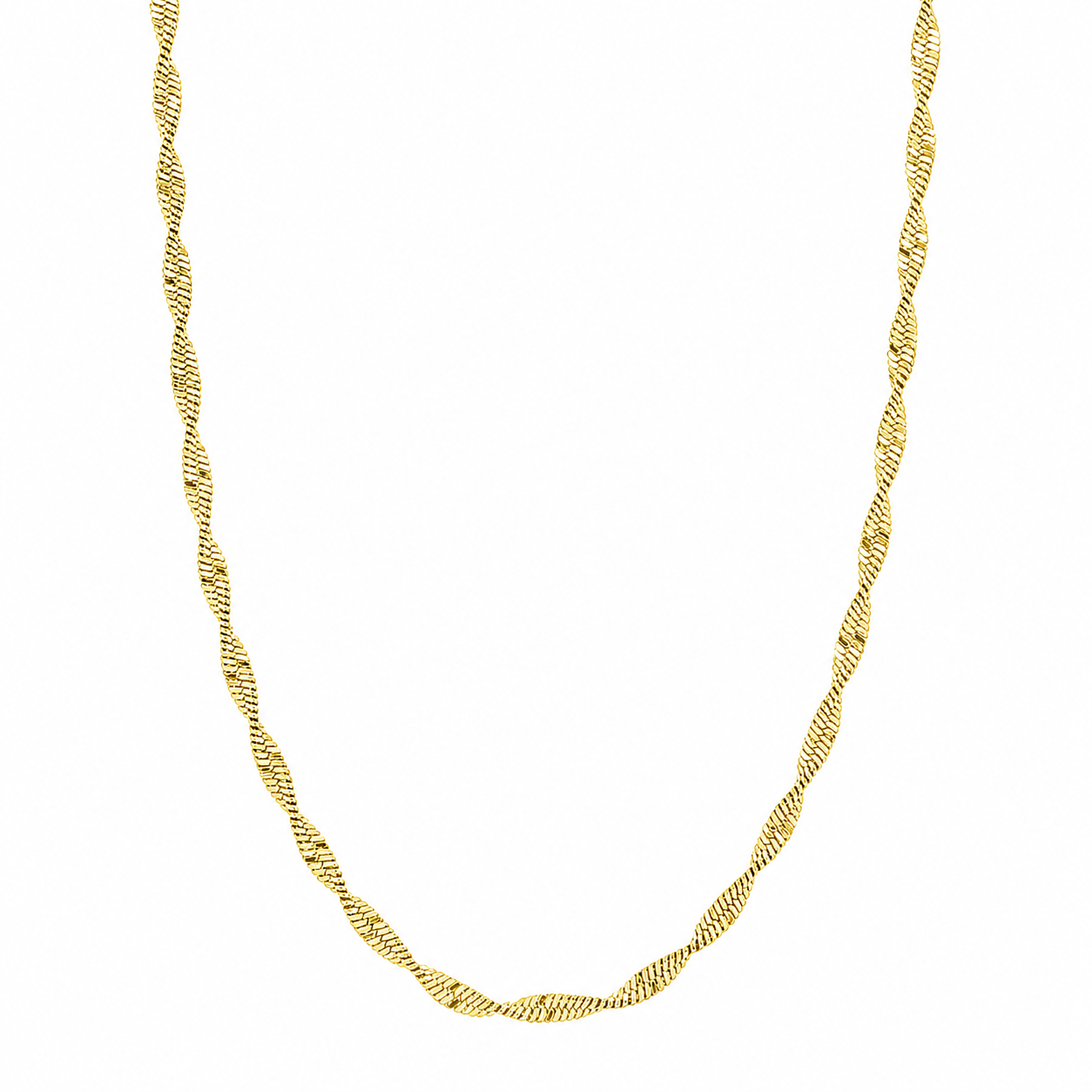 NORDAHL Lux gyllt silfurhálsmen ●335900