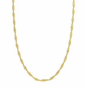 NORDAHL Lux gyllt silfurhálsmen ●335900