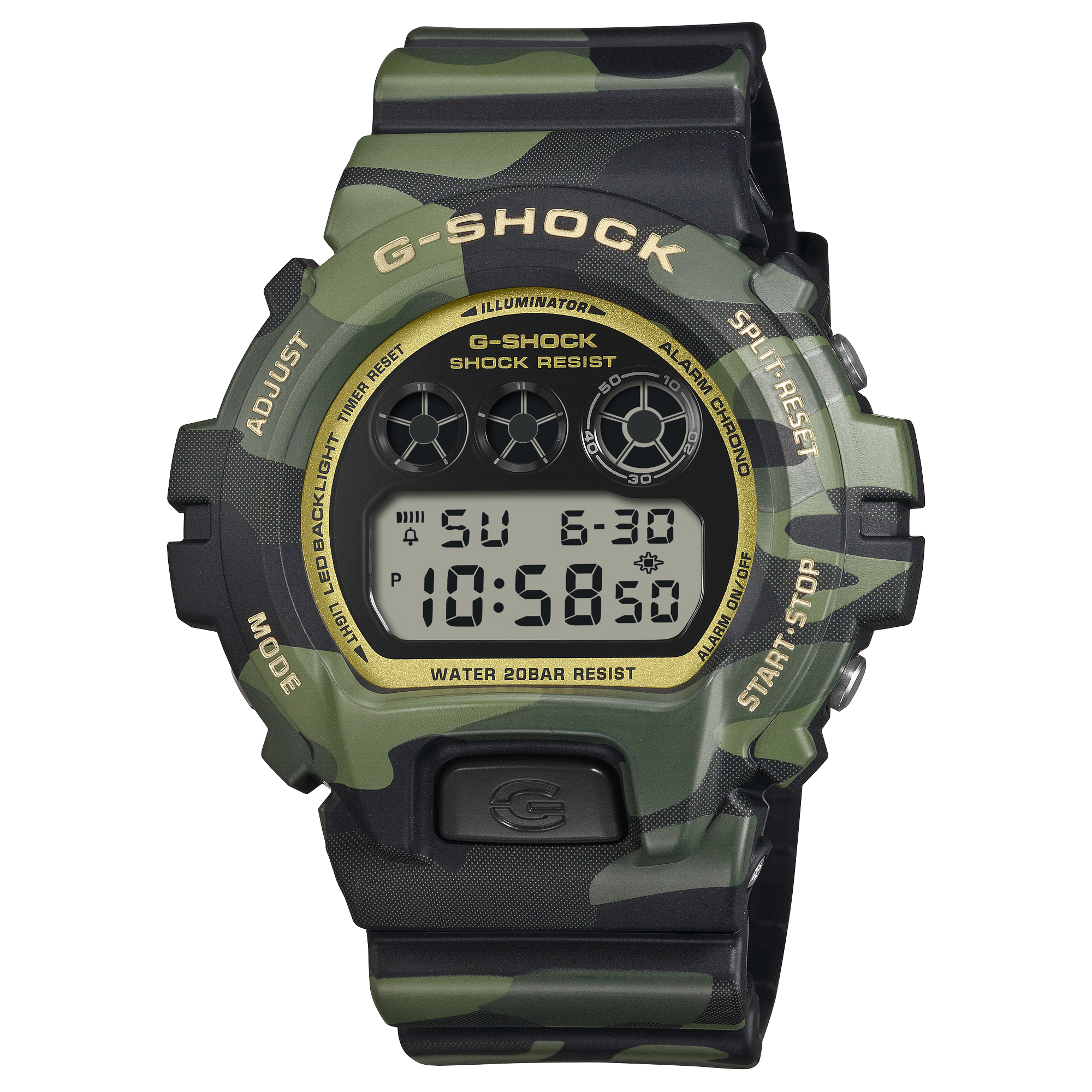 CASIO G-Shock Bold Camo DW-6900CMG-3ER