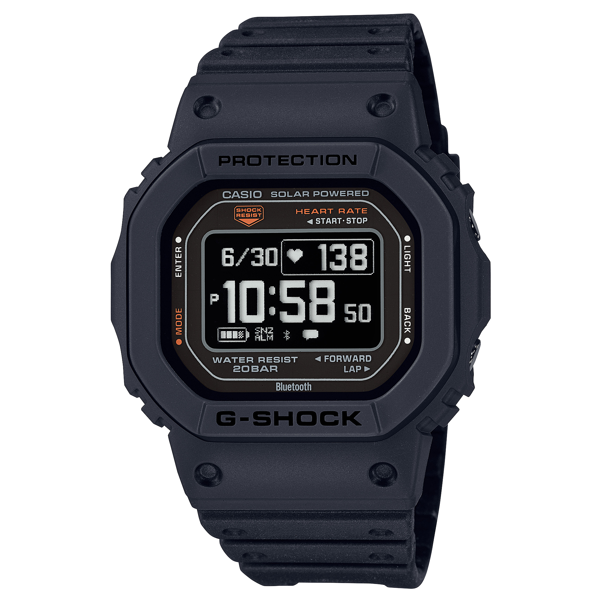 CASIO G-Shock G-Squad DW-H5600-1ER Snjallúr - Púlsmælir