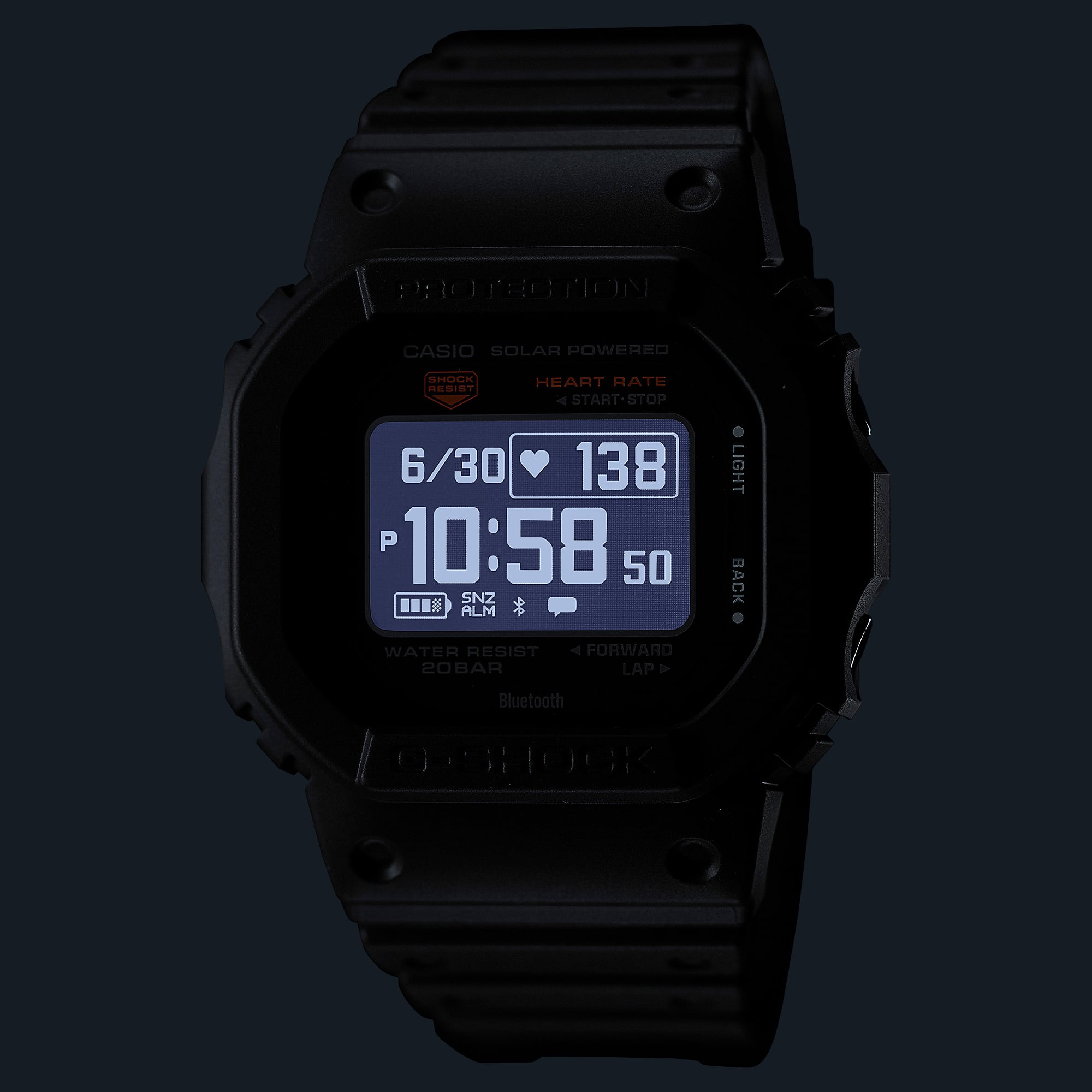 CASIO G-Shock G-Squad DW-H5600-1ER Snjallúr - Púlsmælir