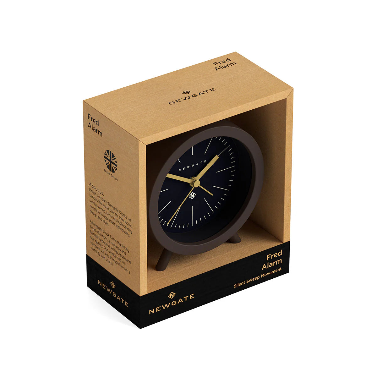 NEWGATE Fred vekjaraklukka - Hljóðlaus