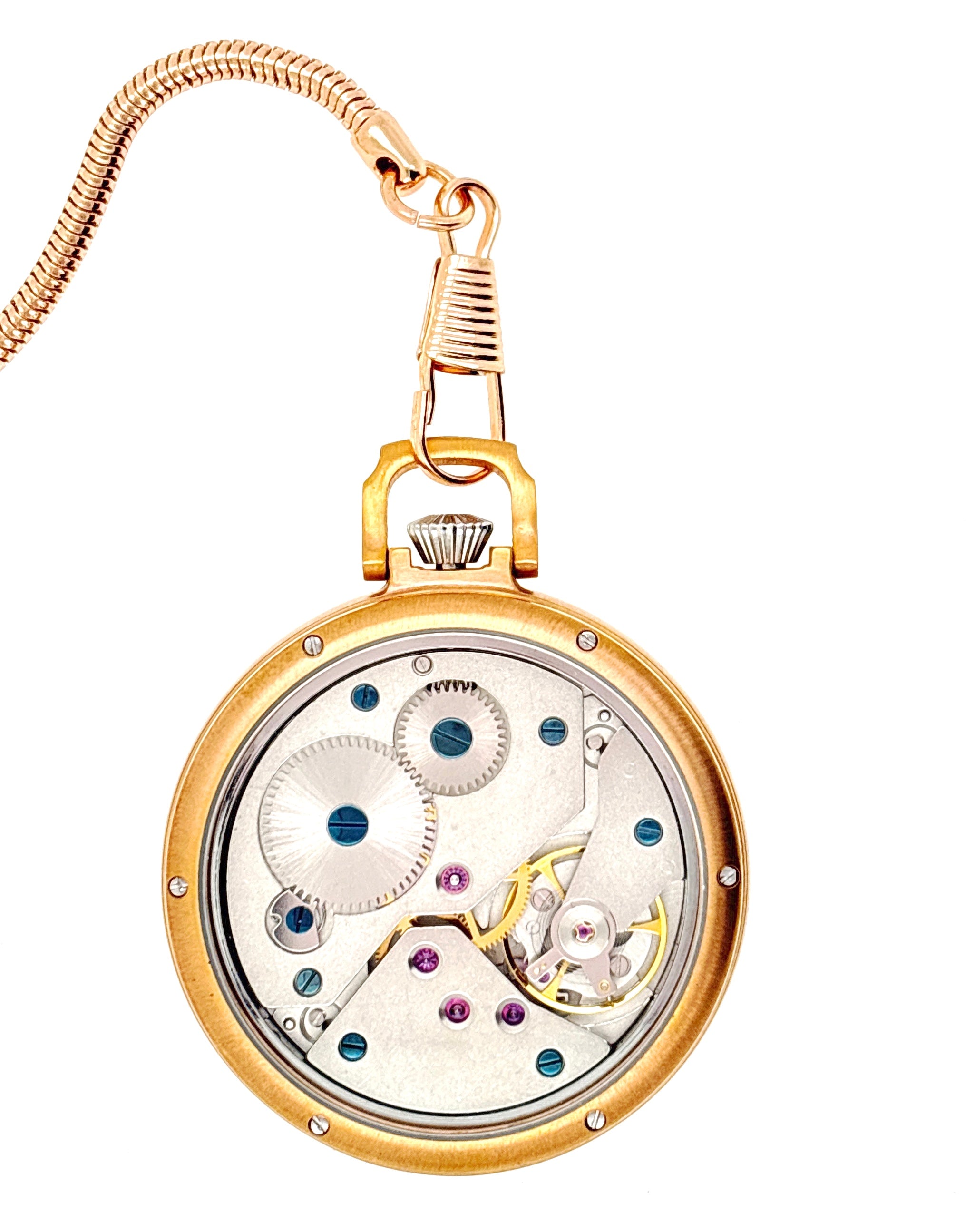 Rósagyllt vasaúr, sjálftrekkt