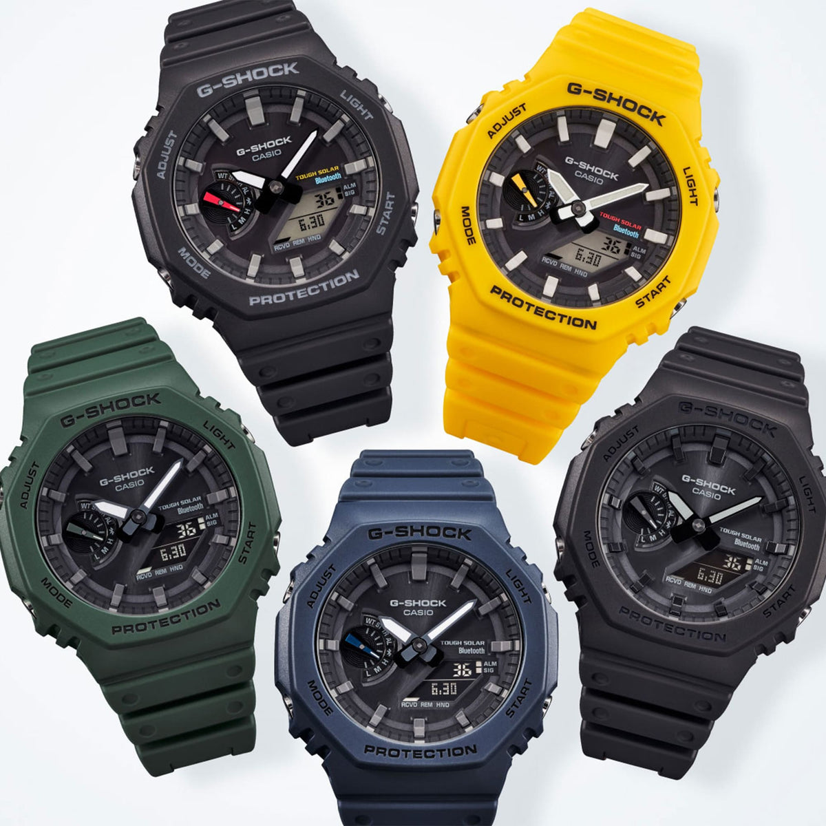 CASIO G-Shock GA-B2100-1AER 'CasiOak' Smartwatch