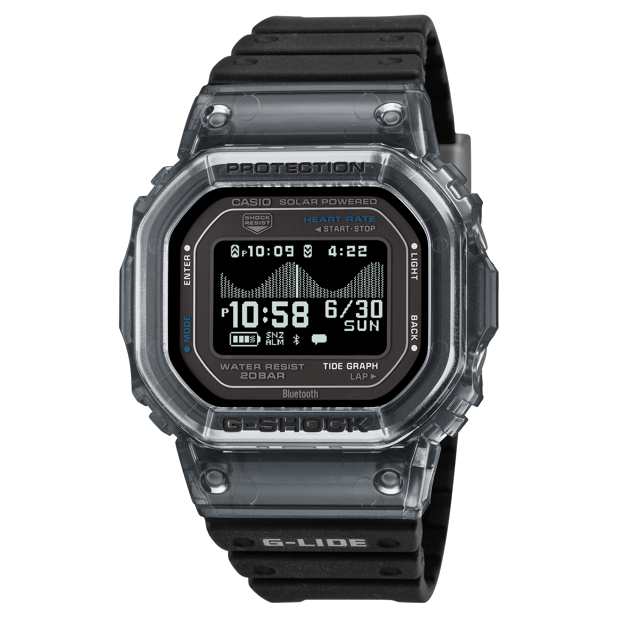 CASIO G-Shock G-Lide GBX-H5600-1ER Snjallúr