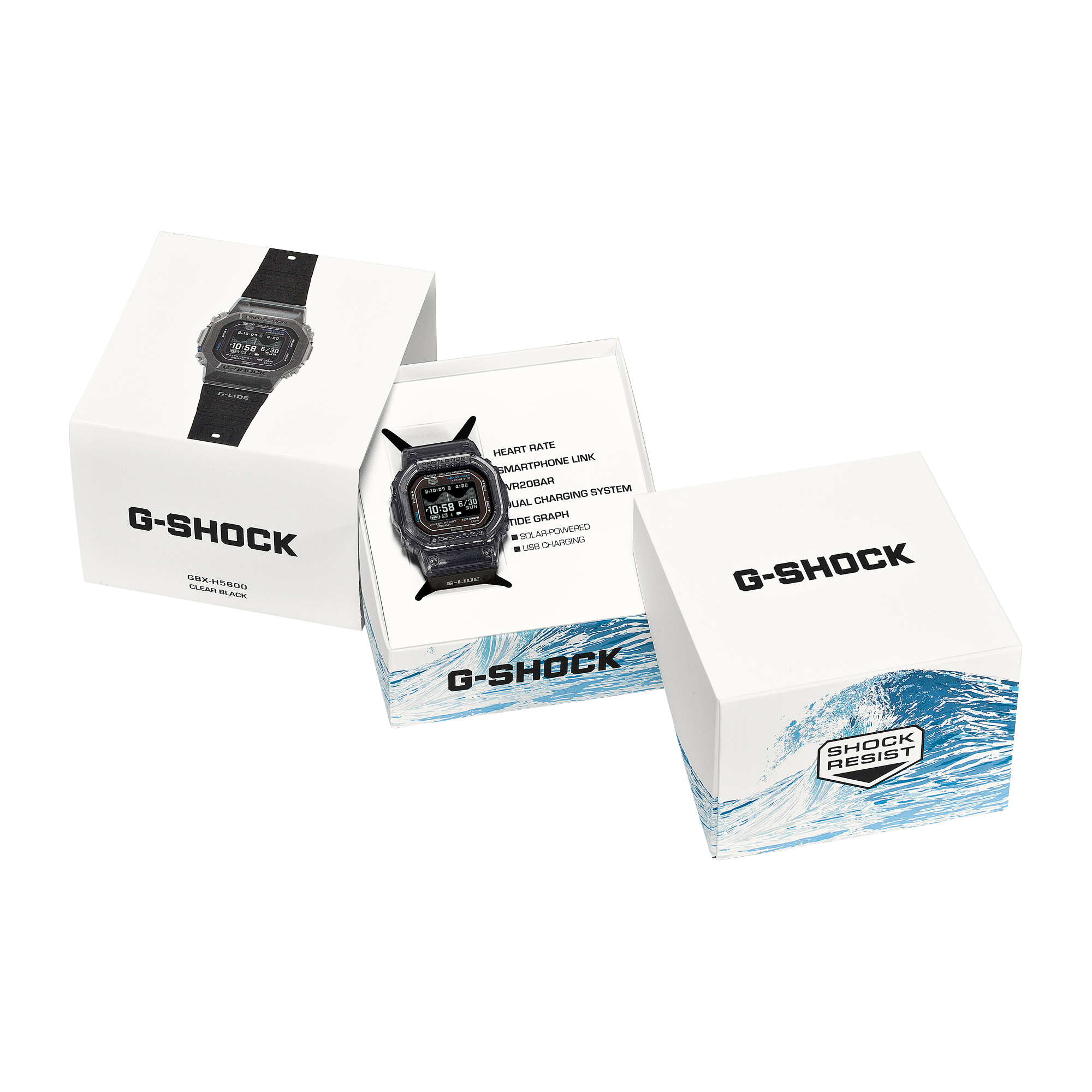 CASIO G-Shock G-Lide GBX-H5600-1ER Snjallúr