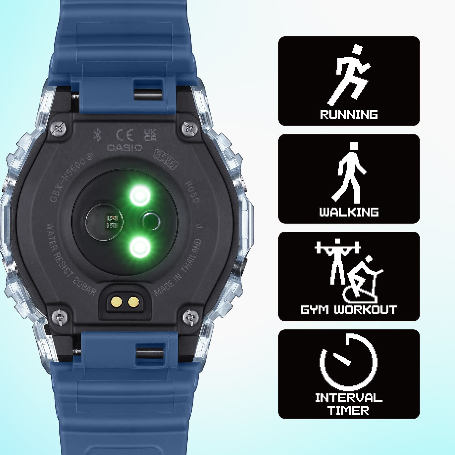 CASIO G-Shock G-Lide GBX-H5600-1ER Snjallúr