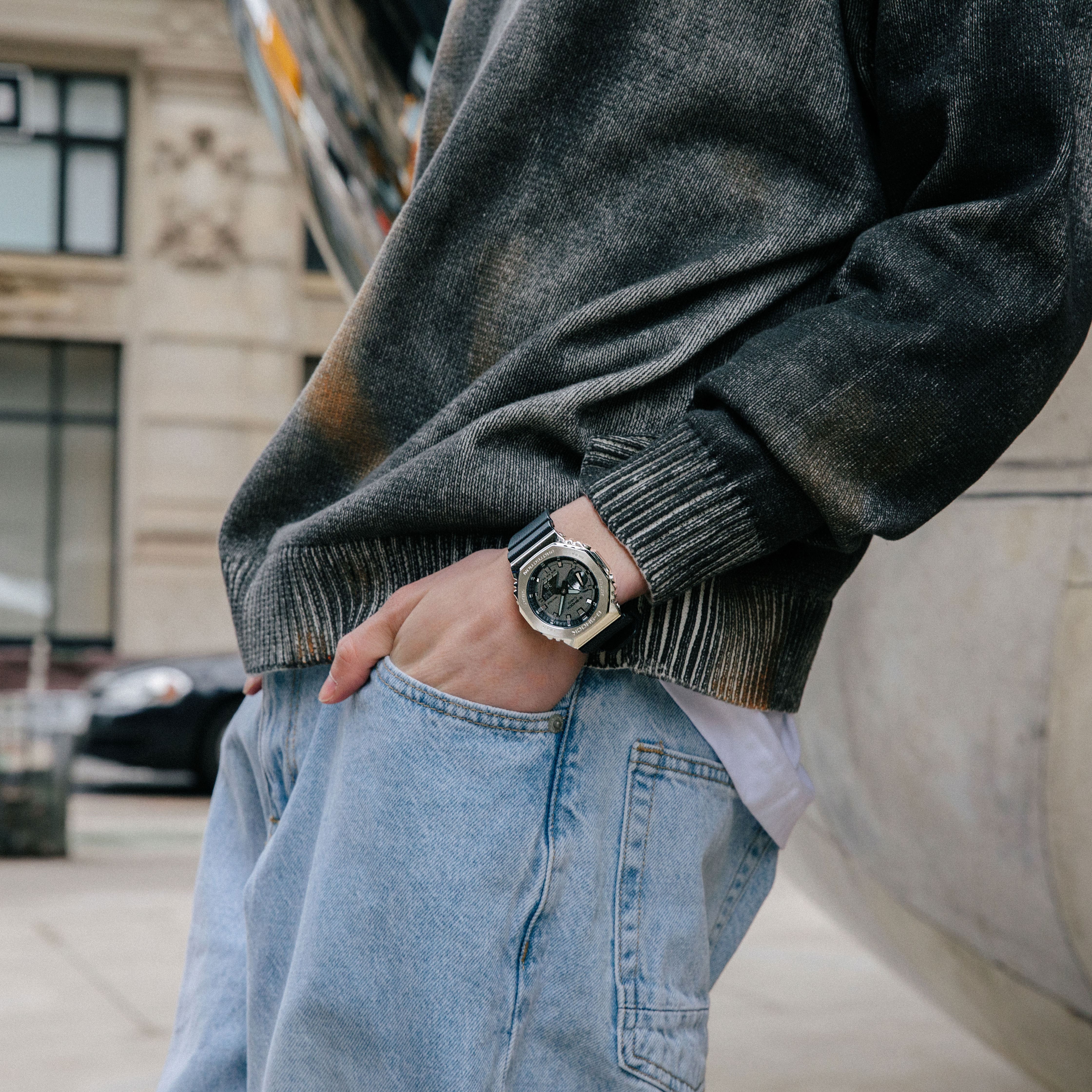 CASIO G-Shock GBM-2100-1AER 'CasiOak' snjallúr