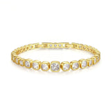 ASTORÍA Cleopatra gyllt armband með zirkonia
