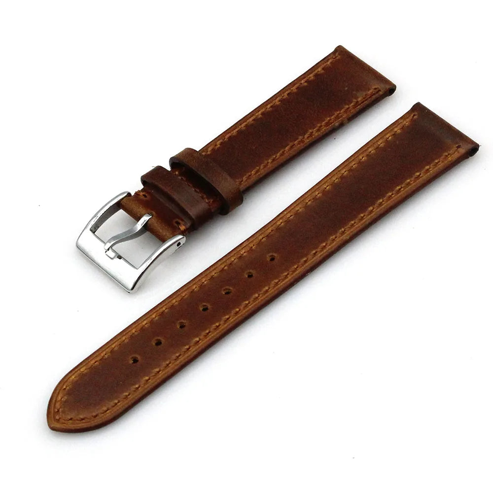 Genoa leðuról | Ljósbrún